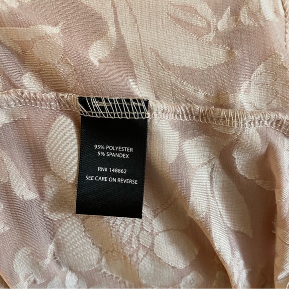 Torrid Light Pink High-low Floral Kimono Size 1 - Picture 6 of 9